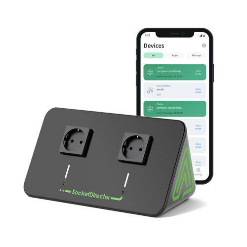 Système de contrôle pour équipements dans les serres - SocketDirector - Grow Director ltd - sans fil / connecté / intelligent