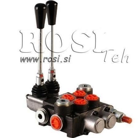 Vanne hydraulique - 2XP40 - ROSI TEH DOO - de contrôle / de sécurité / manuelle