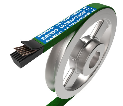 Courroie pour machine agricole - ULTRAPOWER® LG - Bando Chemical Industries, Ltd. - pour faucheuse / pour tondeuse à gazon / trapézoïdale