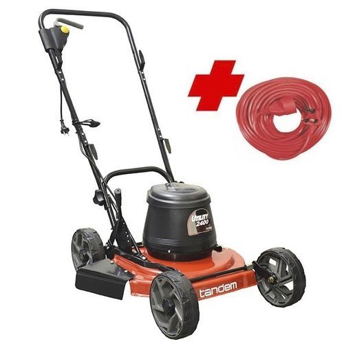 Tondeuse à gazon électrique - UTILITY - Tandem Lawn Industries - à conducteur marchant