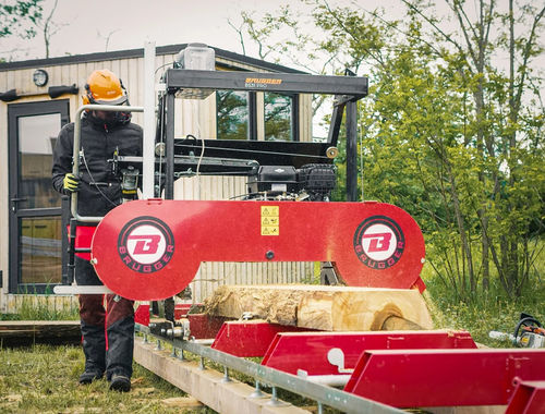 Scierie à ruban - BS31Pro - BRUGGER MACHINERY SRL - horizontale / stationnaire / électrique