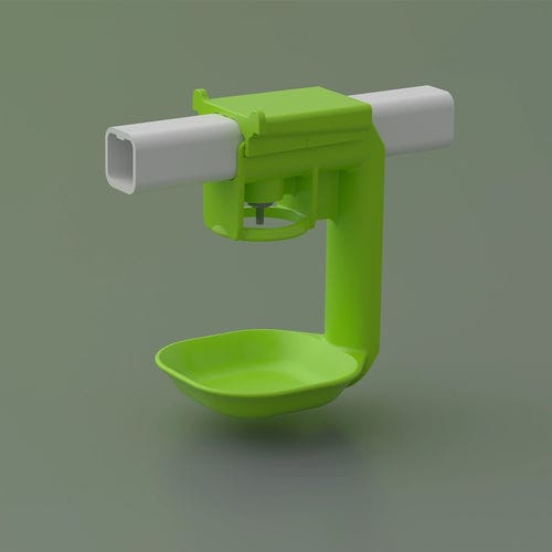 Abreuvoir à tétine - German Farm Tec GmbH - pour volaille / automatique / en plastique
