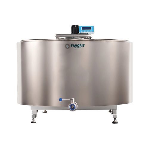 Tank avec système de refroidissement - Favorit Çelikkaleli - à lait / vertical / en métal