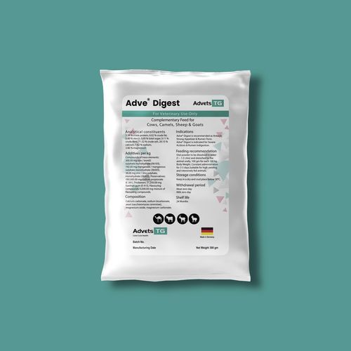 Complément alimentaire pour animaux - Adve® Digest - Advets TG GmbH & Co. KG - pour bovins / en poudre / pour digestion