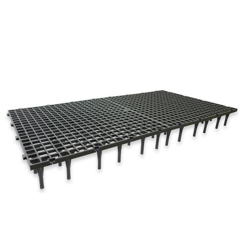 Caillebotis hygiénique - KRHS-50-50-8 - HÜHNERBARON - GROWCHAMPION GmbH - en plastique / pour élevage avicole / antidérapant