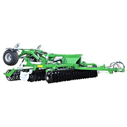 Déchaumeur à disques traîné - MEGATRON 400 - Tolmet - pliable / à réglage hydraulique / avec contrôle de la profondeur