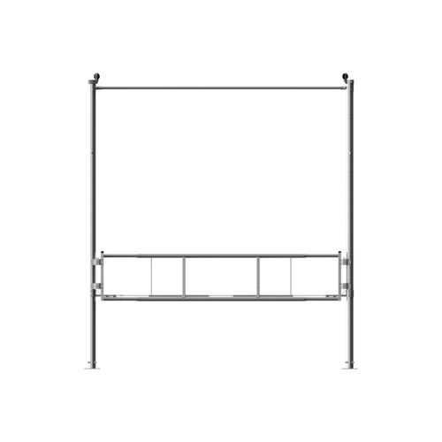 Barrière d'élevage - PFB equipement - pour stabulation / galvanisée / à sens unique