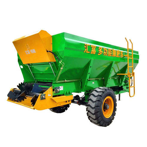 Épandeur de fumier traîné - 2FGH-3JY - QuFu HuiFu Machinery Manufacturing Co., Ltd. - à hérissons horizontaux / à 1 essieu