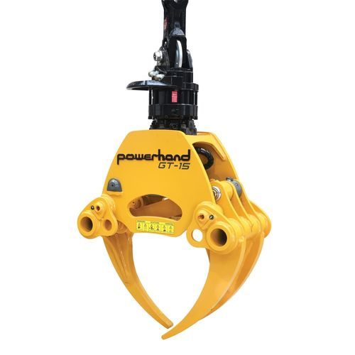 Pince à grumes forestière - GT series - Clark Engineering - pour chargeuse / de manutention