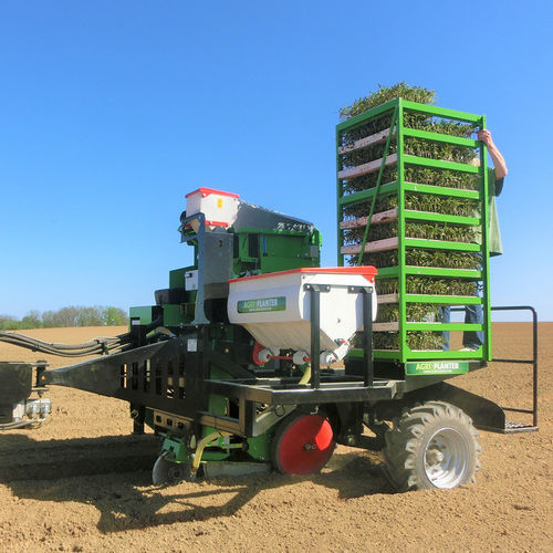 Planteuse de légumes - 1 SP - Agriplant NV - automatique / à 1 rang / tractée