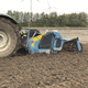 charrue à bêcher sur prise de force / montée sur tracteur