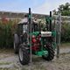 écimeuse de vigne / montée sur tracteur / hydraulique / à barre de coupe