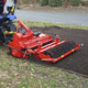 enfouisseur de pierres pour mini tracteur / avec rouleau