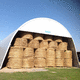 tunnel de stockage pour le bétail / pour bois / pour graines et céréales / pour le stockage du foin