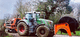 enrouleur d'irrigation à entraînement hydraulique / monté sur tracteur