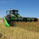 faucheuse andaineuse montée sur tracteur / automotrice