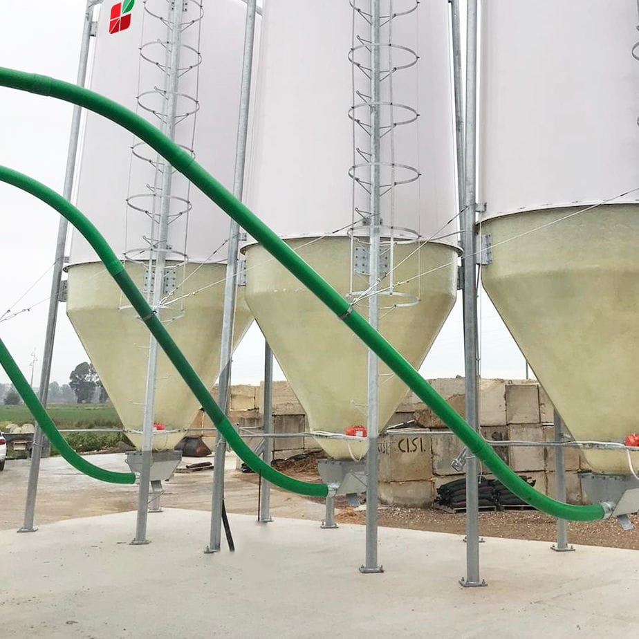 High-Capacity Auger Feed Line - SHEWUYOU Livestock Equipment
