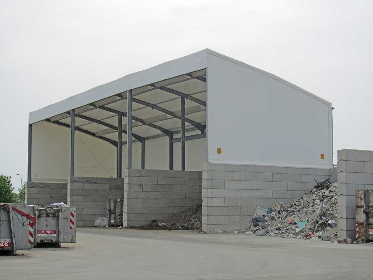 Multi-use storage building - AGROTEL GmbH - modular / disassemblable ...