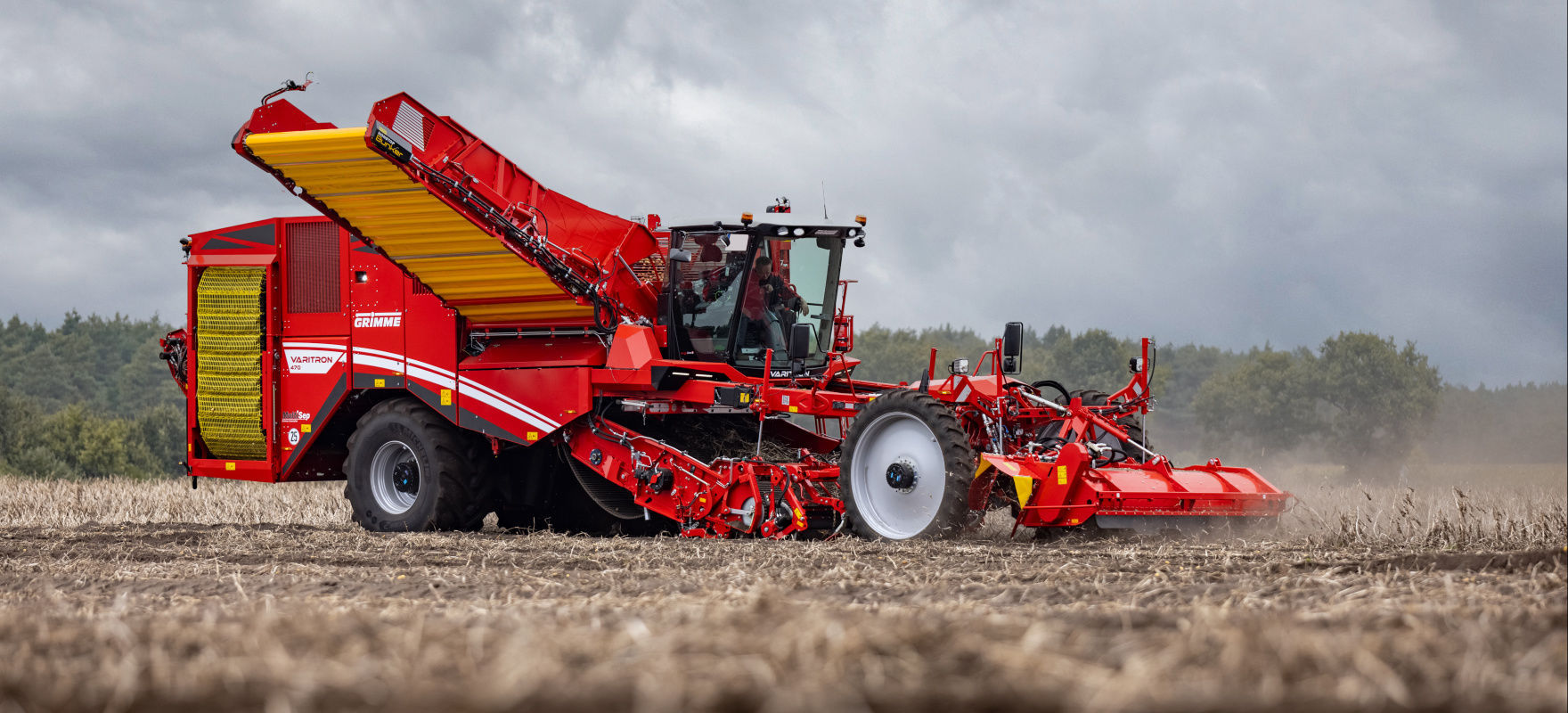 Self-propelled Harvester Machine - VARITRON 470 - ASA-LIFT A/S - Potato ...