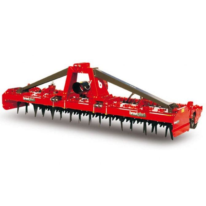 Power Harrow - MEKFARMER 220 - Breviglieri SpA - With Roller