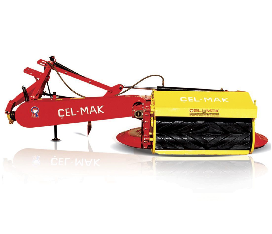 Sidemount mower 195cm Drum Mower with Conditioner Celmak