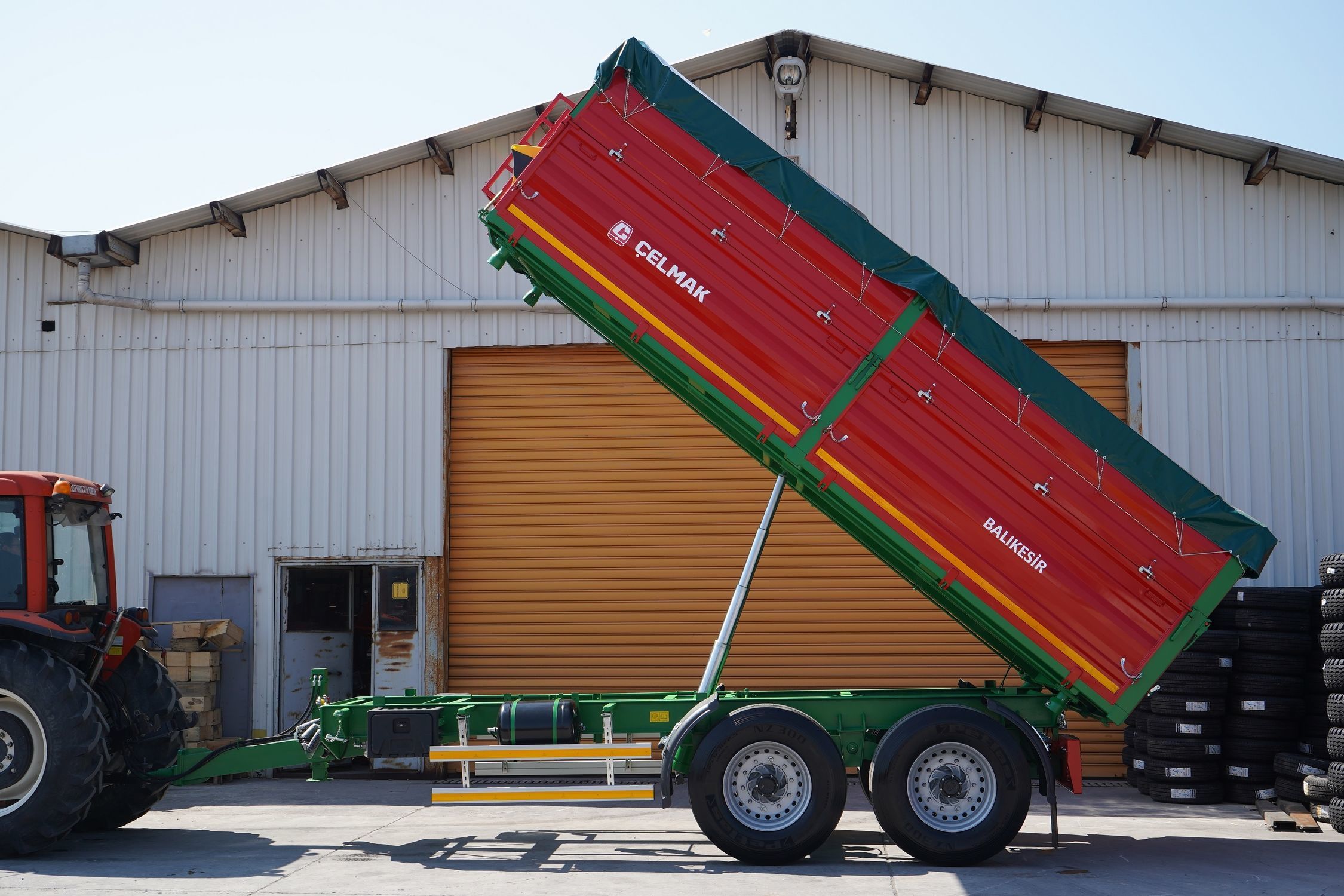 Tipping trailer Celmak Agriculture Machinery