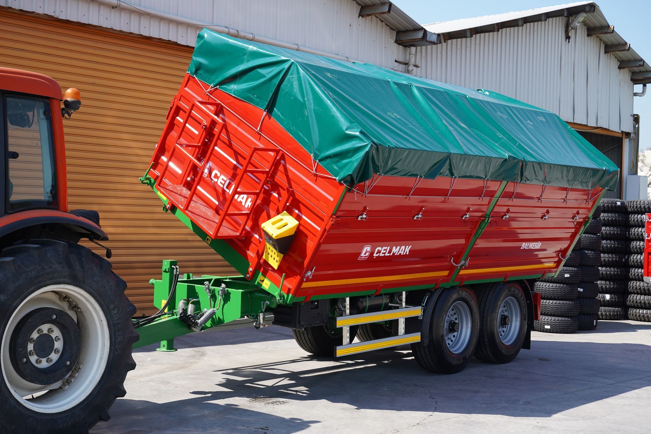 Tipping trailer Celmak Agriculture Machinery