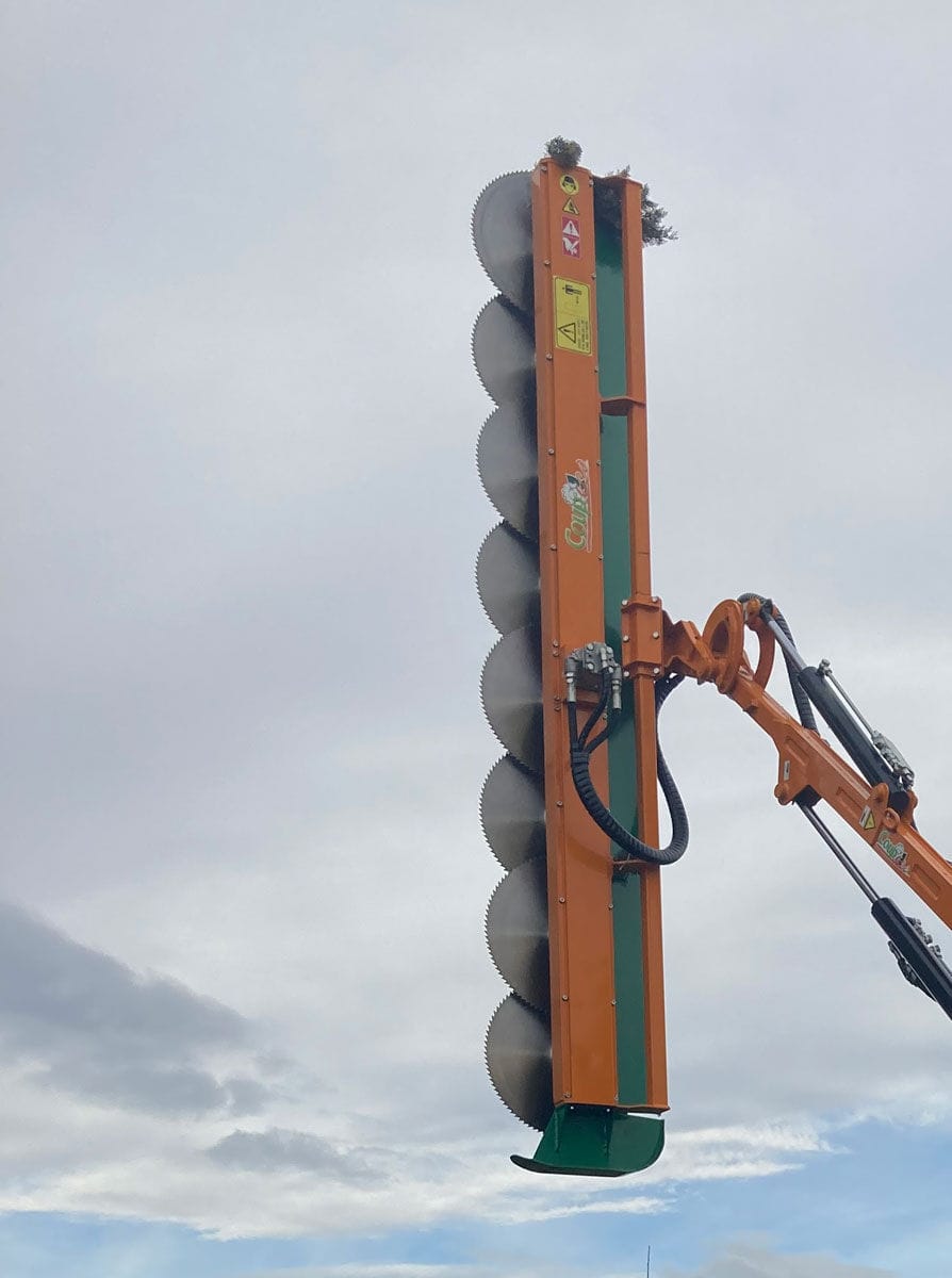 Hydraulic hedge trimmer 500 COUP'ECO tractormounted