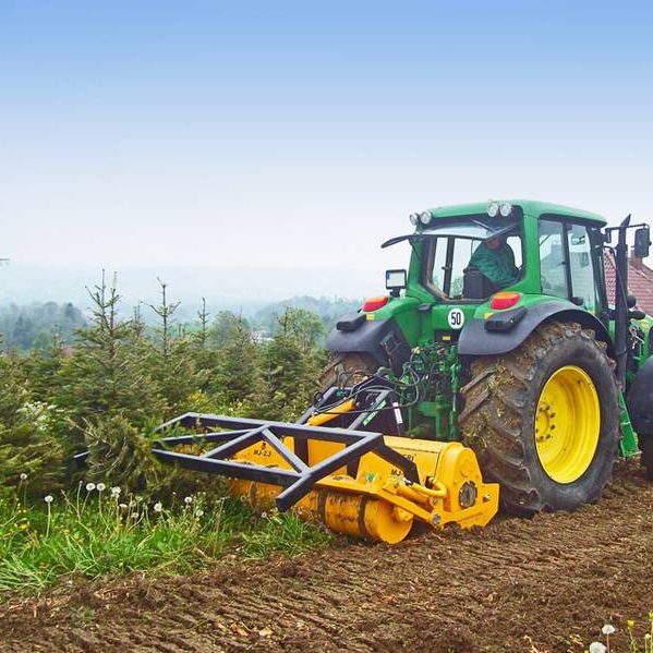 Mounted mulcher MJ Series D. Gutzwiller SAS hydraulic / for tractors