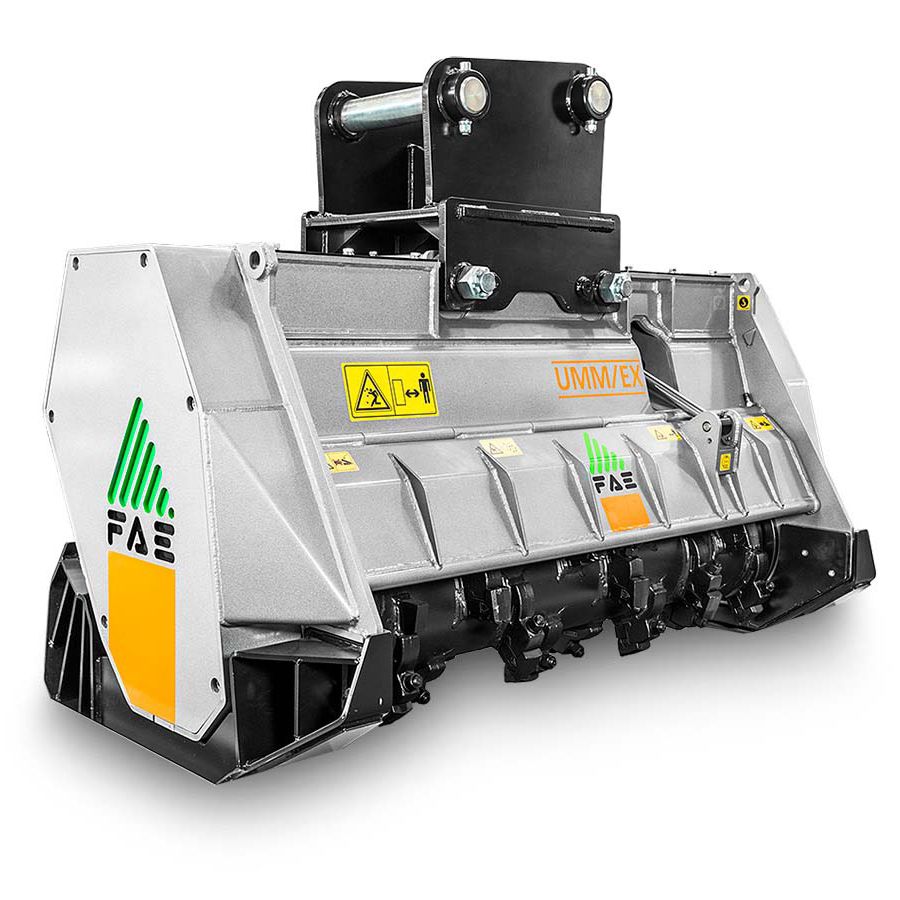 Mounted mulcher UMM/EX, UMM/EX/VT Series FAE GROUP S.p.A. hammer