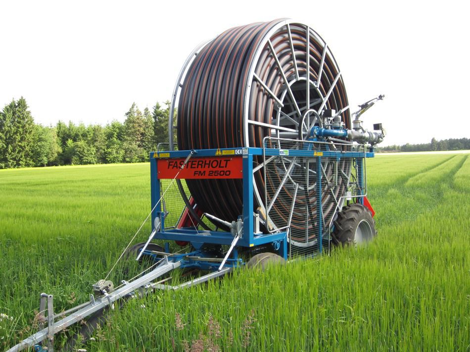 Irrigation hose traveler FM 2500 Fasterholt Maskinfabrik A/S