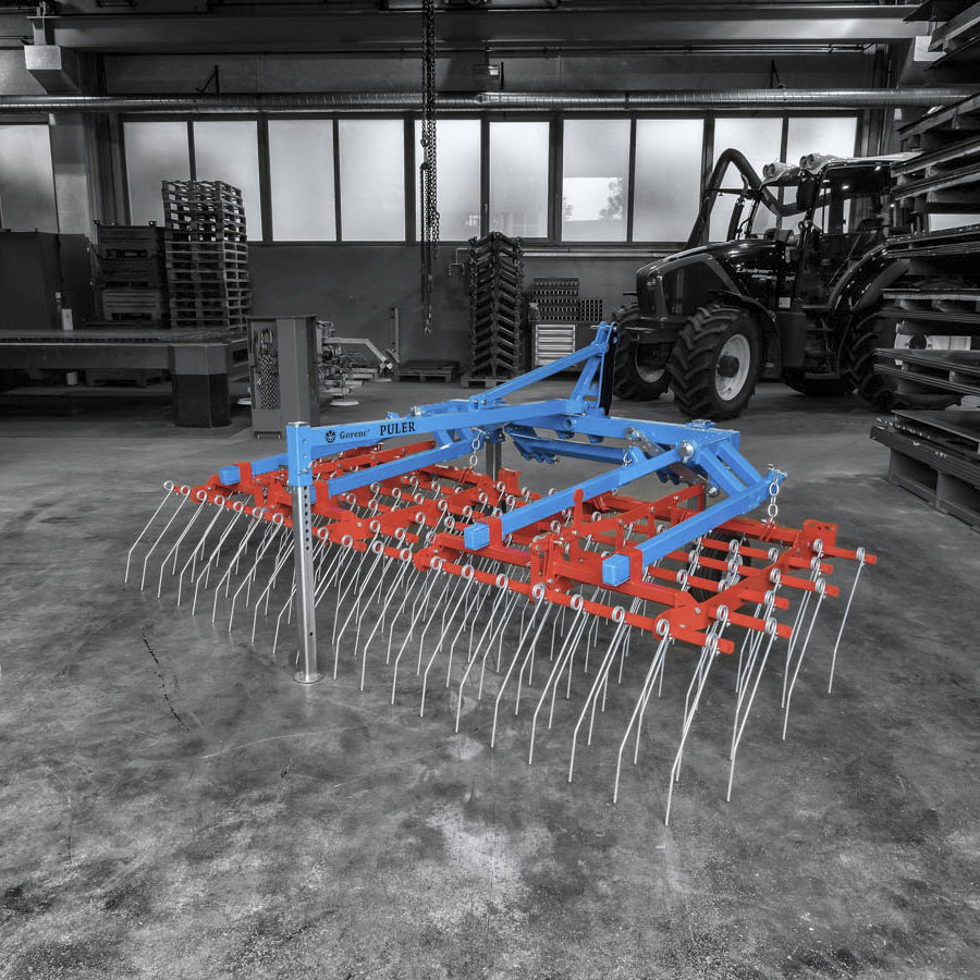 Spring tine harrow - PULER - Gorenc - Igor Stare s.p. - folding