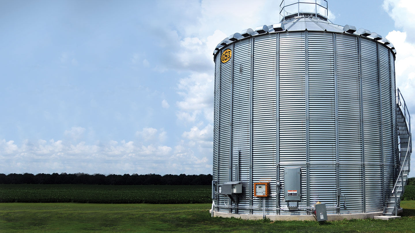 Grain dryer TOPDRY GSI Group stationary