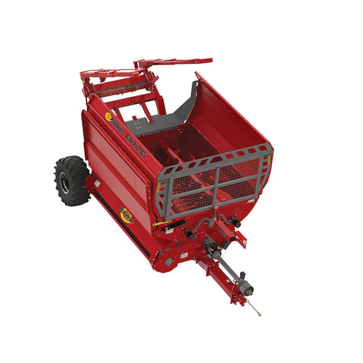 Towed bale processor BP 965 Pro® Highline Manufacturing feeding