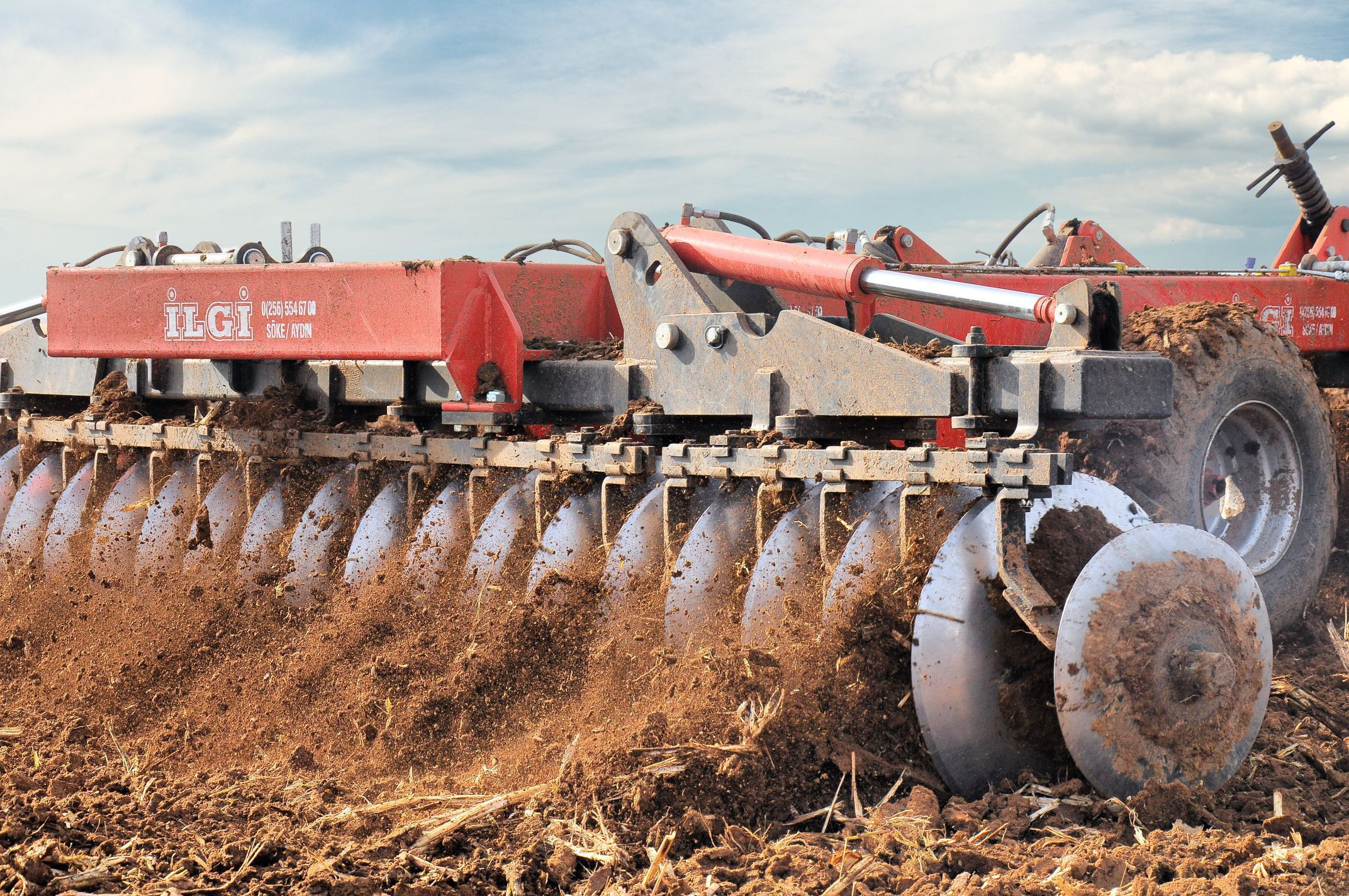 Trailed disc harrow MegastarK series Ilgi Tarim Makineleri San. ve