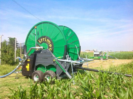 Irrigation hose reel - MASTER MDT12 - IRRIMEC s.r.l. - turbine-drive