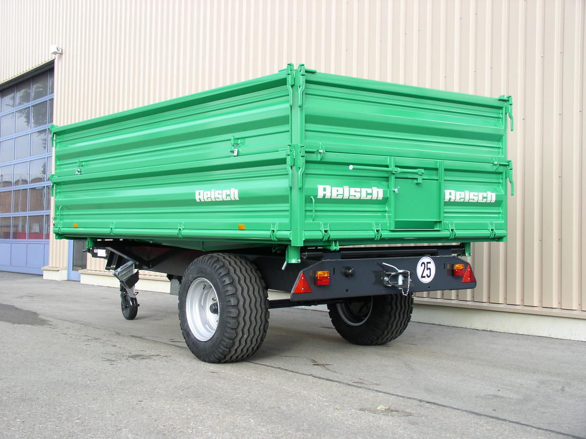 Dump trailer - REDK-79 - Martin Reisch GmbH - tipping / single-axle