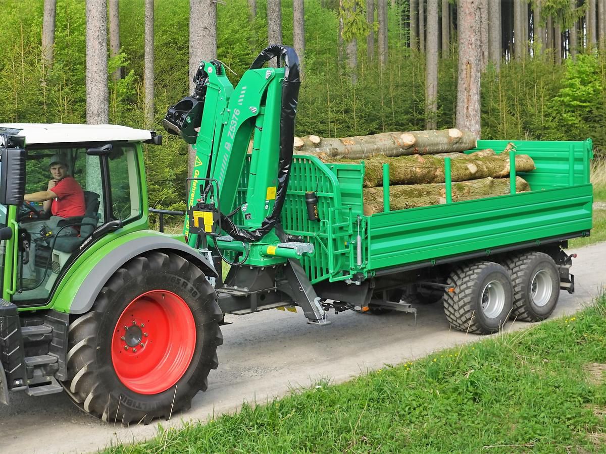 Dump trailer - RT-130.FKL - Martin Reisch GmbH - tipping / tandem axle