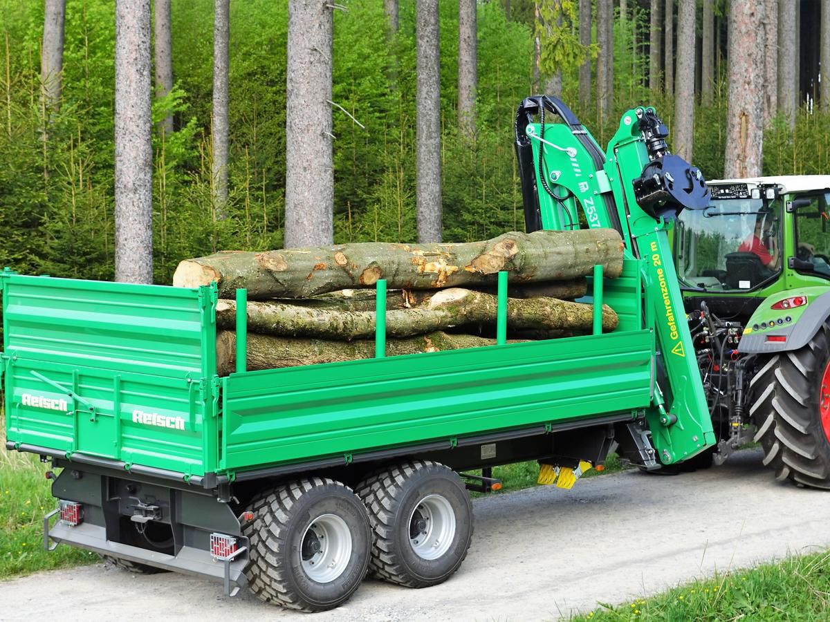 Dump trailer - RT-140.FKZ - Martin Reisch GmbH - tipping / tandem axle
