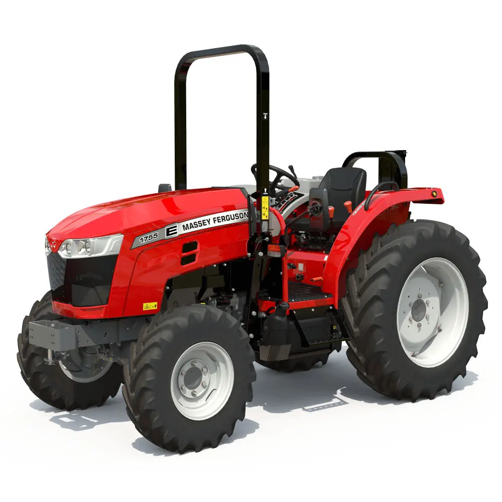 Mechanical transmission tractor - MF 1700 E - MASSEY FERGUSON - 4-cylinder  / 3-cylinder / with ROPS