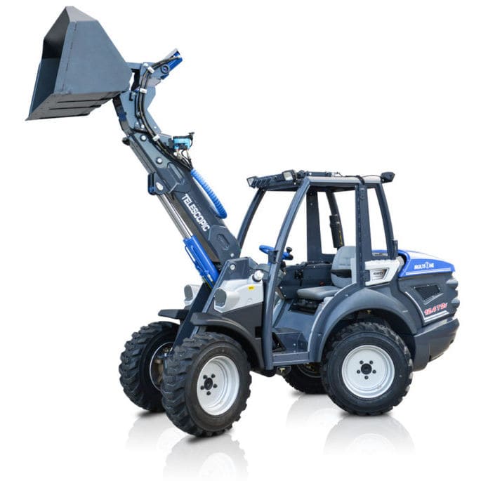 Rubbertired loader 12 SERIES MULTIONE s.r.l. with cab / compact