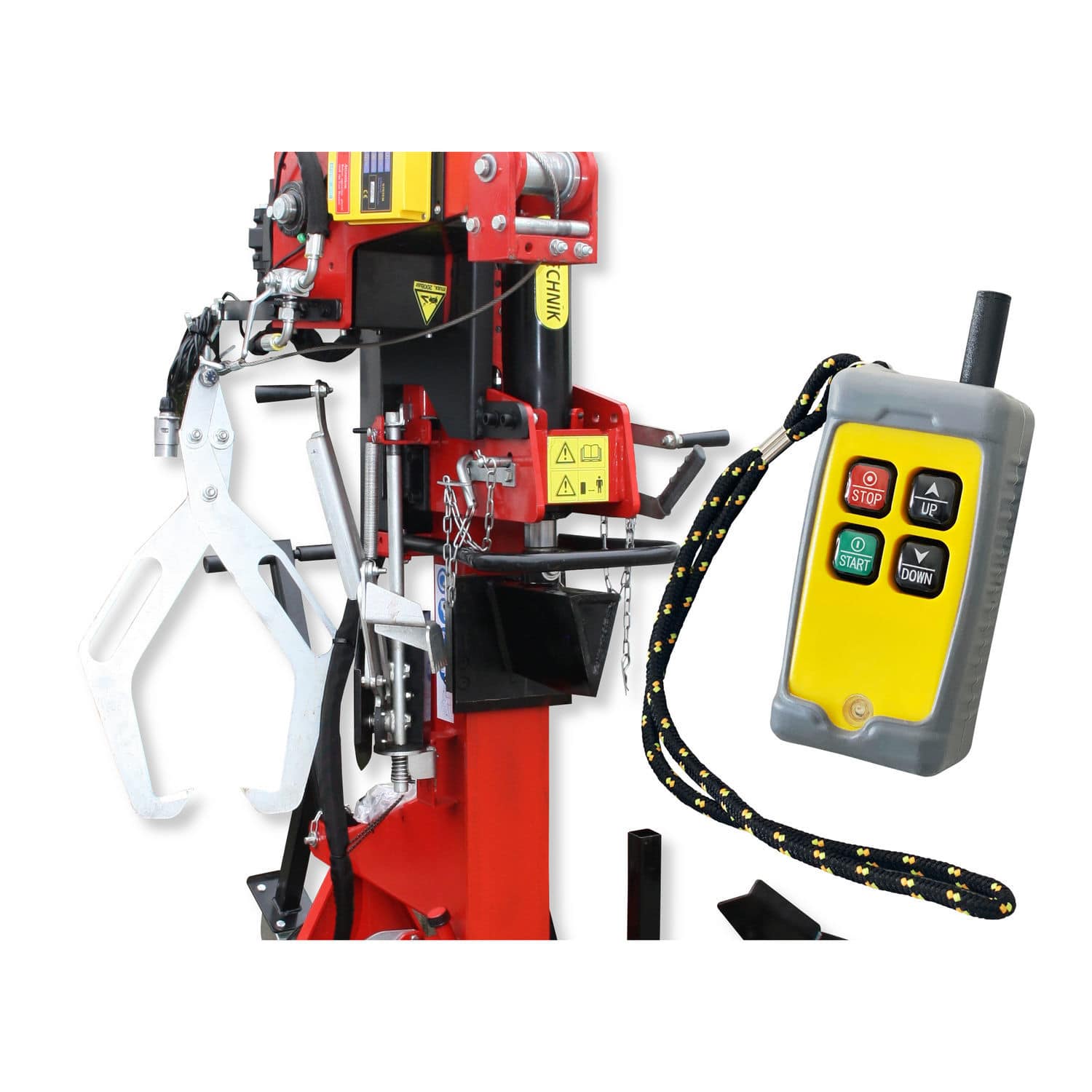 Wood splitter winch Oehler Maschinen Fahrzeugbau GmbH cable / hydraulic drive