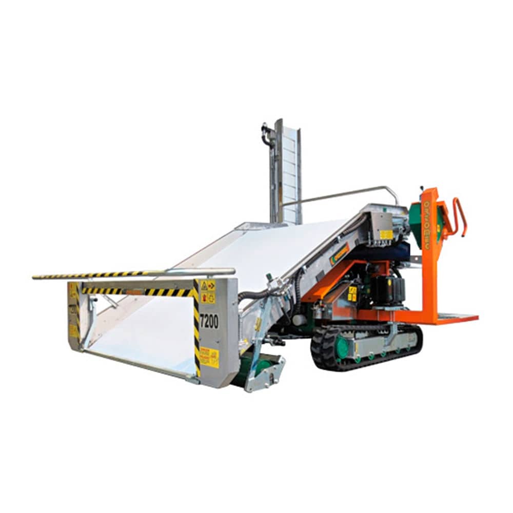 Spinach Harvester Machine 7200 Ortomec Cabbage Lettuce Herb