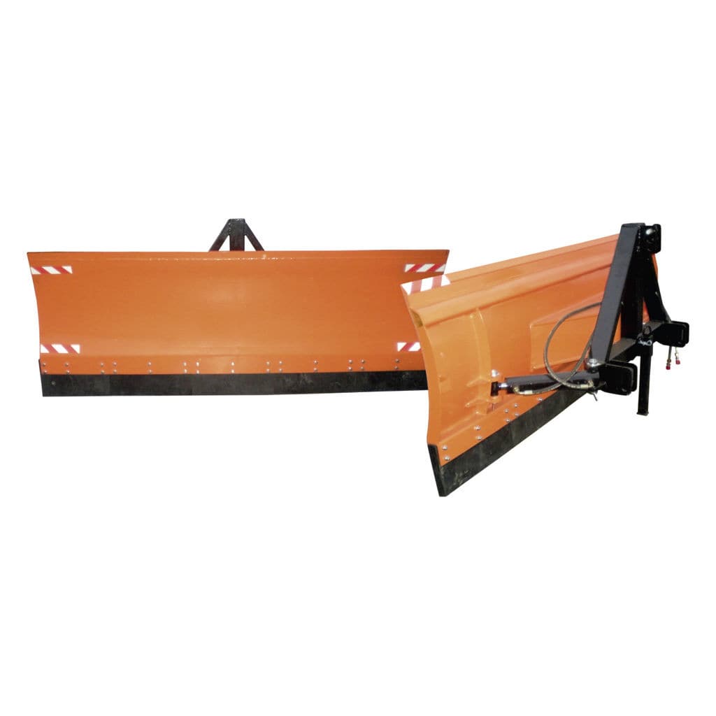 Straight snow plow PV series P. P. H. AGROFACTORY with rubber