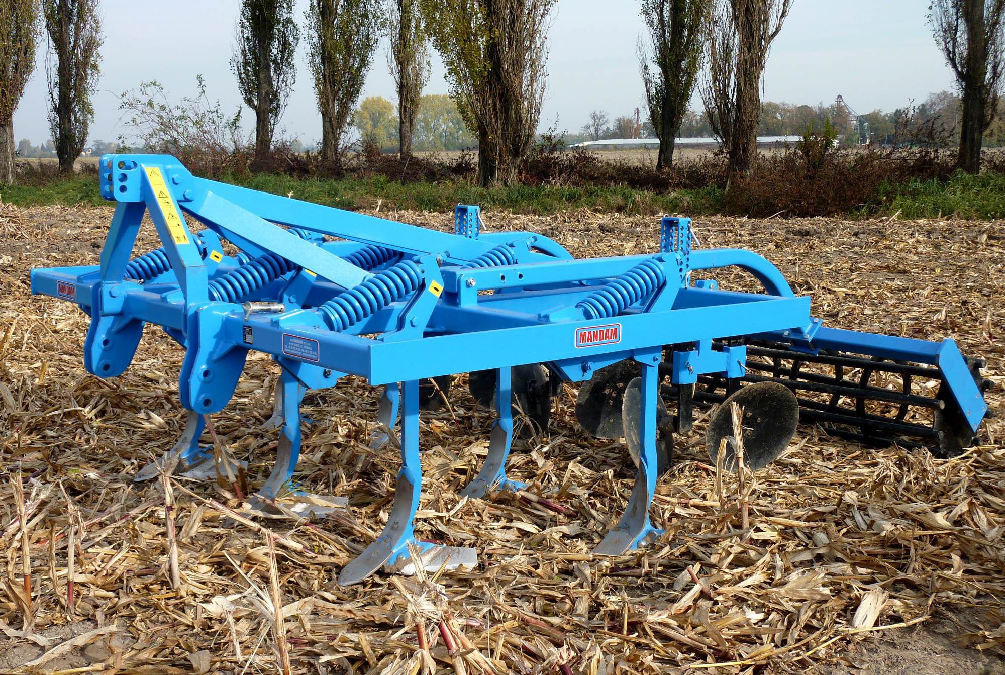 Towed field cultivator KUS series P.P.H. MANDAM Sp. z o.o. 3