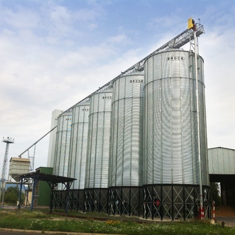 Grain silo - PAWLICA s.r.o. - metal / flat-bottom / hopper