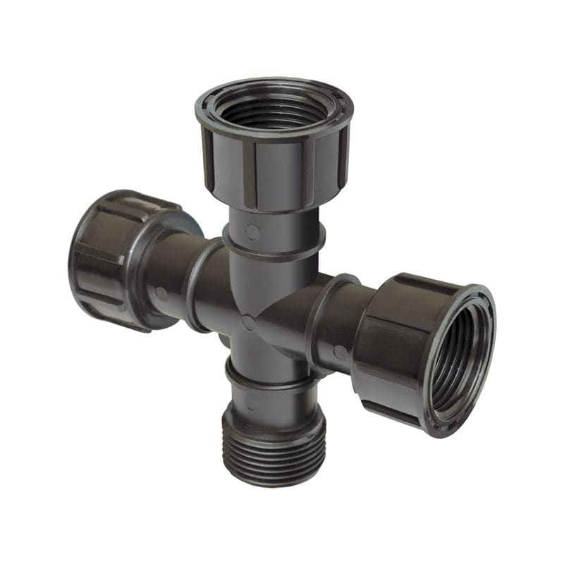 Threaded irrigation fitting 06270020 Poliext CSÖVEK Kft