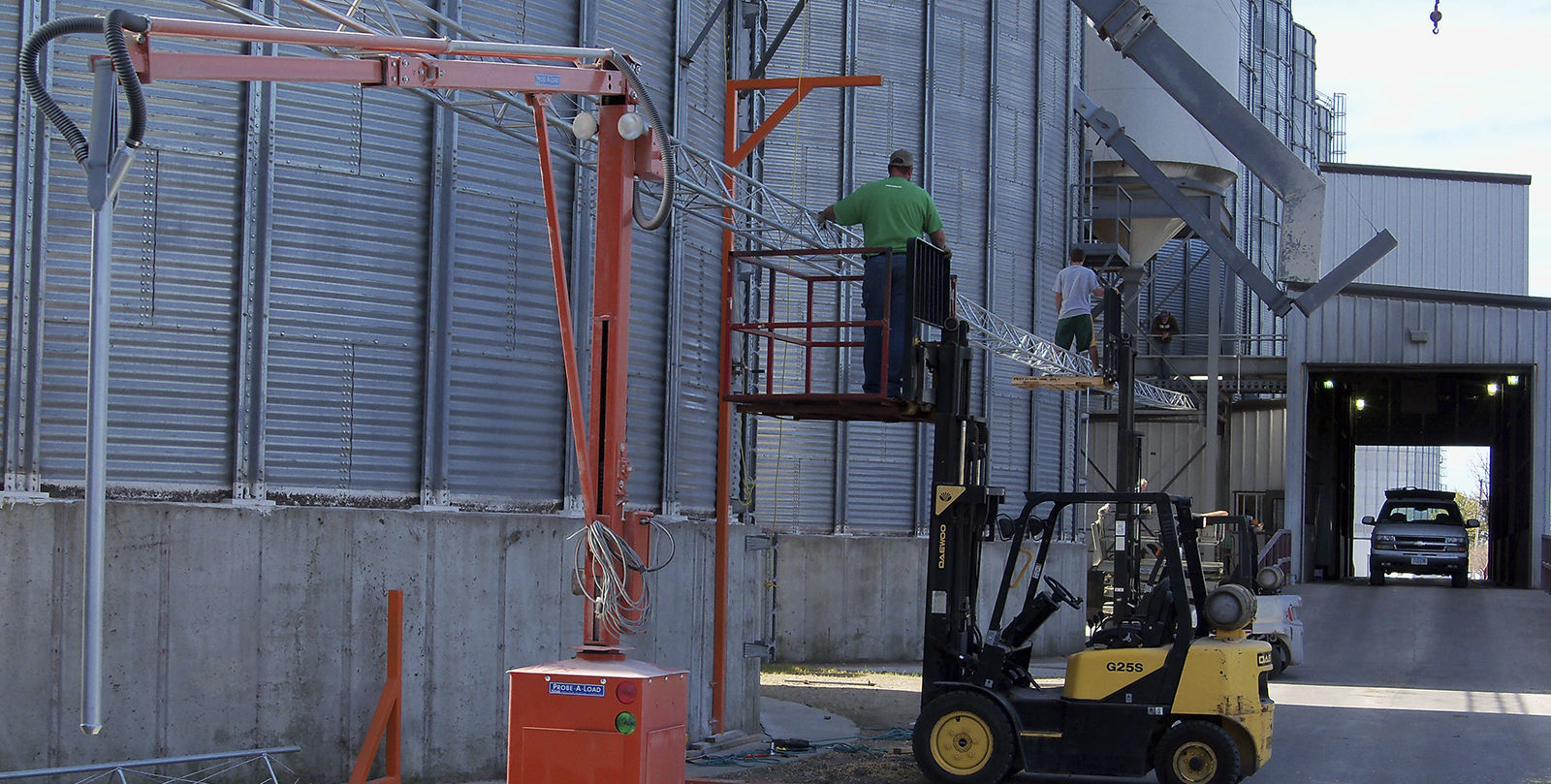 Truck grain probe - Probe A Load - pneumatic