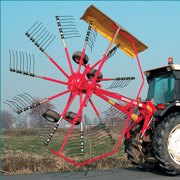 Rotary rake - 420/11TR - Repossi macchine agricole s.r.l. - side ...