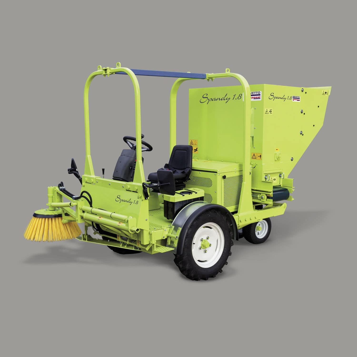 Selfpropelled straw spreader SPANDY 1.8 8 Repossi macchine